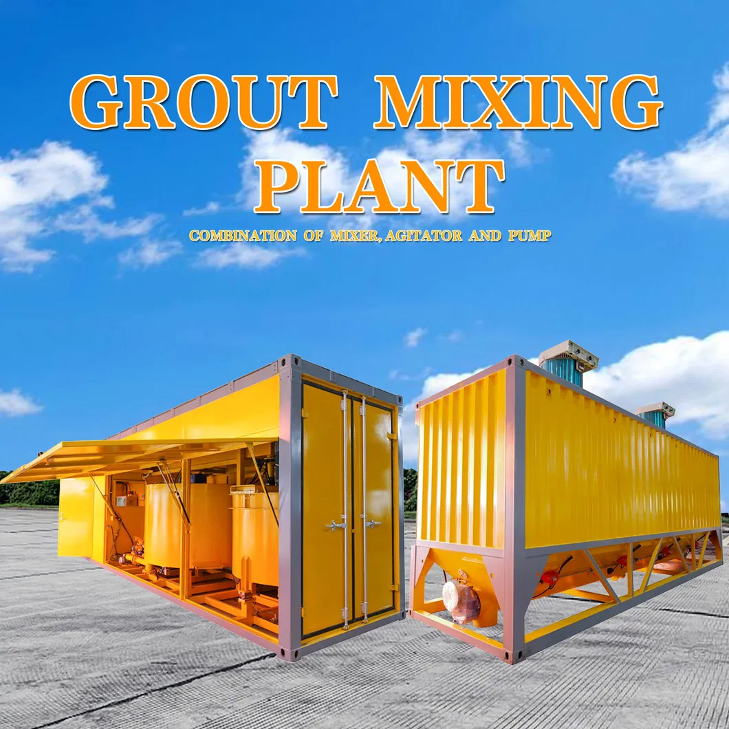 Grout Mixing Plant Overview