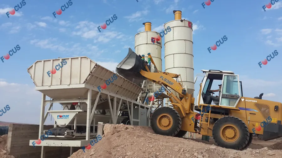 Mobile Concrete Batching Plant