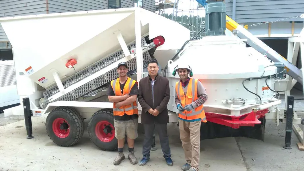 Planetary Mixer Concrete Batching Plant