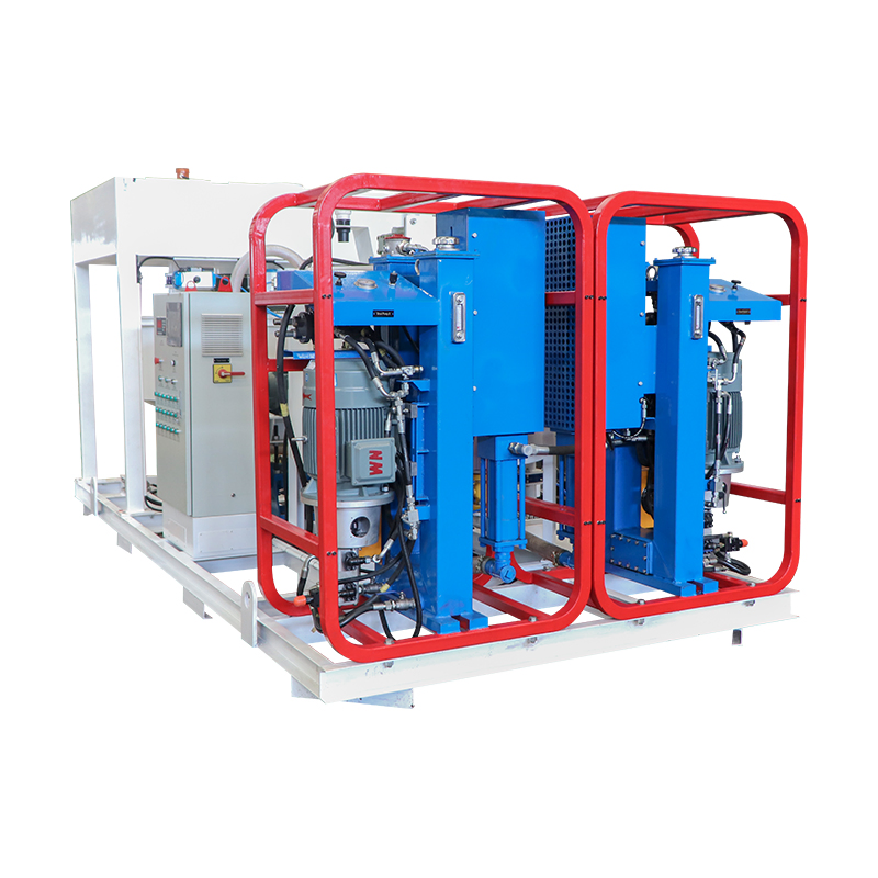 Automatic Jet Grout plant for consolidation grouting in dams lean concrete