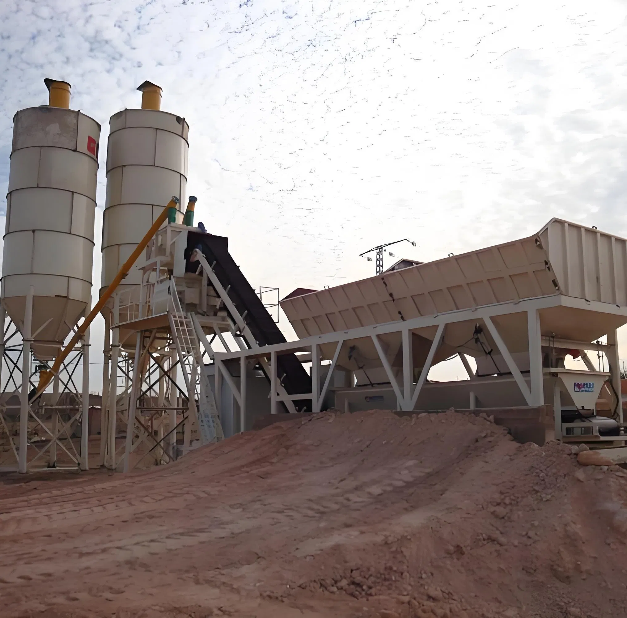Eco-Friendly /Concrete Batching Plant Hzs 100 M3/H Concrete Mixing Plant Redefined: Explore Our Collection