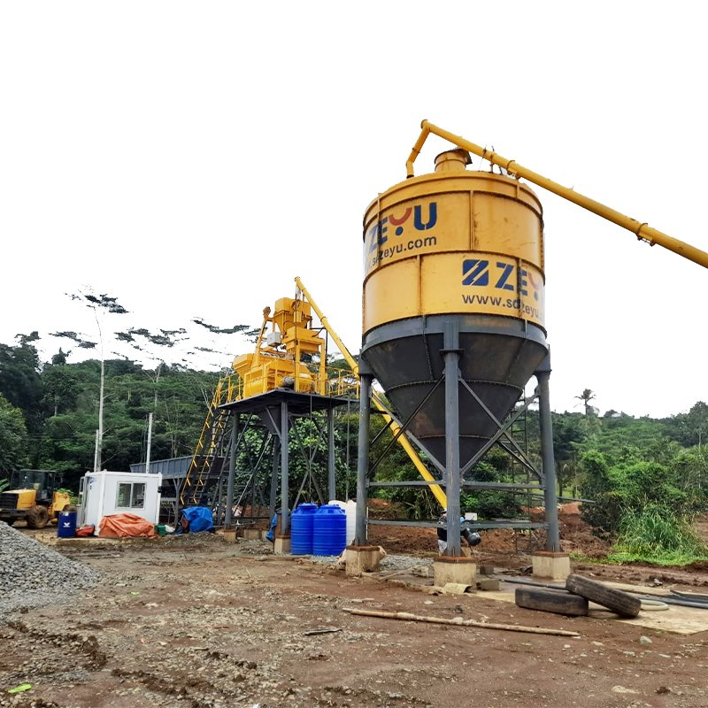 Hot Sale Advanced Modular Concrete Batching Plant Hzs90 for Construction