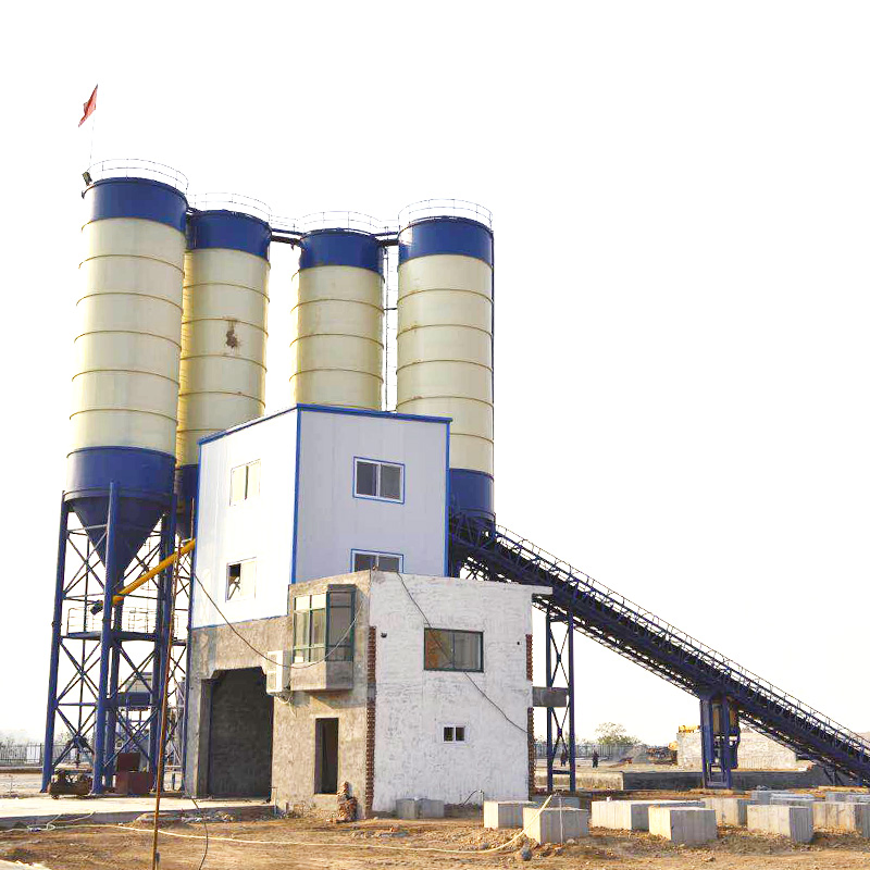 Customized Compact Concrete Batching Plant with Cement Silo Cost-Effective Rmc Production Solution