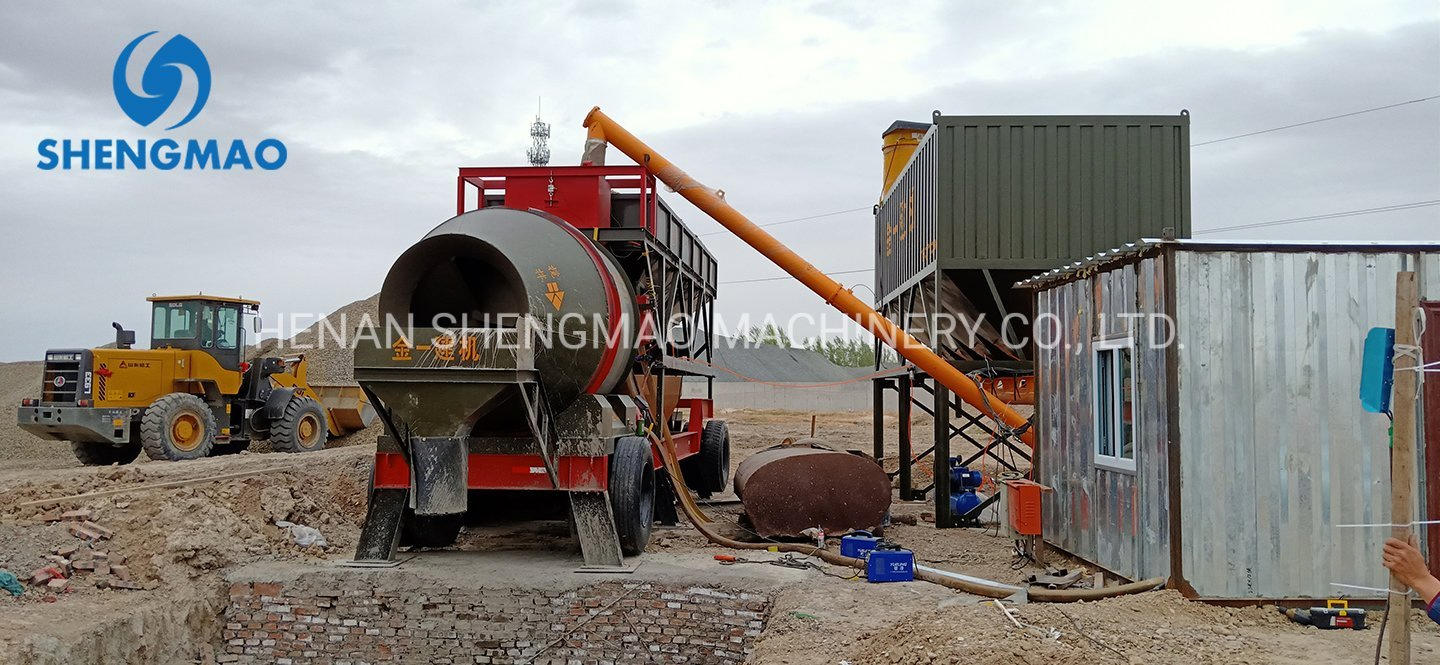 Ready Mix Concrete Plant for Sale Mini Mobile Ready Mix Planetary Mixer Concrete Batching Concrete Plant