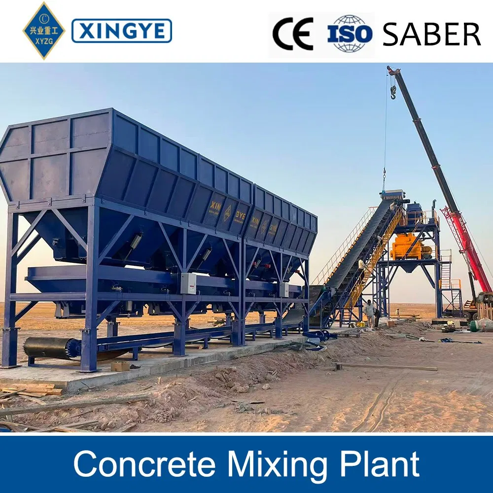 High-Efficiency Hzs180 Dry Mix Precast Concrete Batching Plant