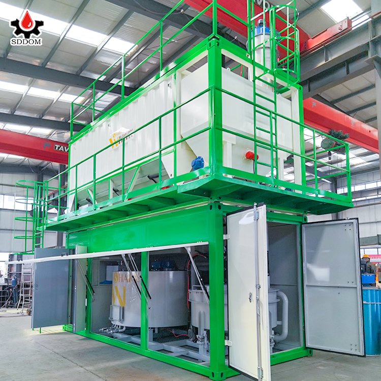 Integrated Design 30m3/H 40m3/H Grout Mixing Plant for Offshore Enginnering Work