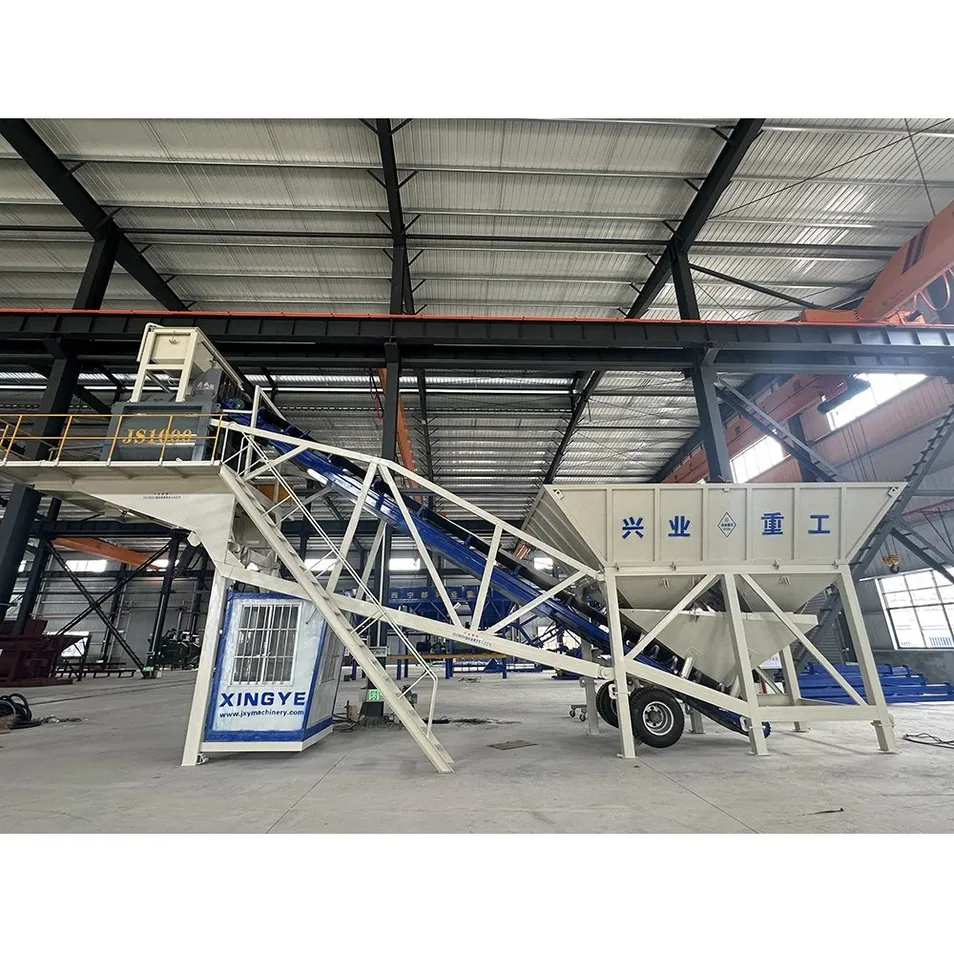 Mobile Concrete Batching Plant