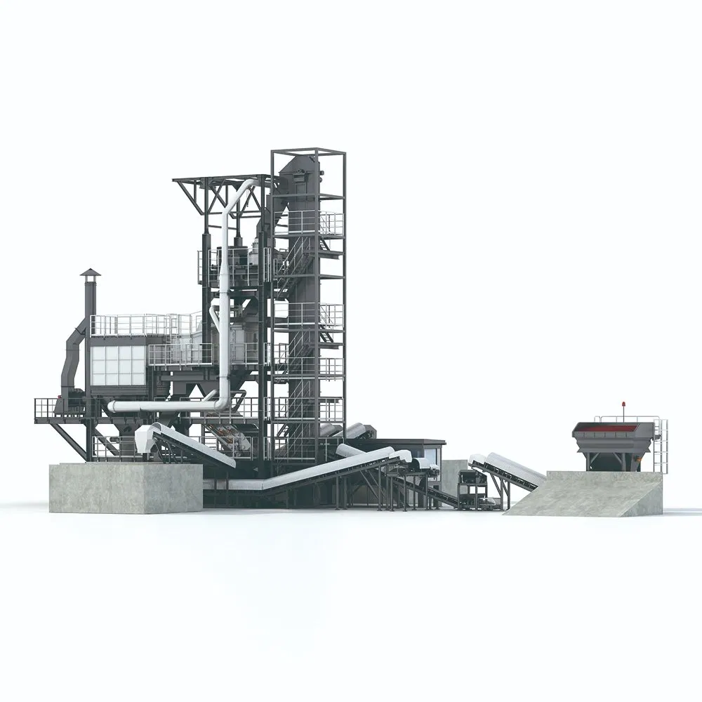Eco-Friendly Asphalt Batching Plant with Advanced Energy Saving Technology