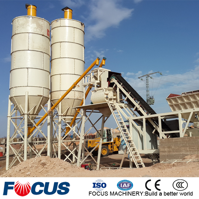Full Automatic Movable &amp; Portable Mobile Mix Cement Plant Ready Mixed Station Concrete Batching/Mixing Plant Factory Price