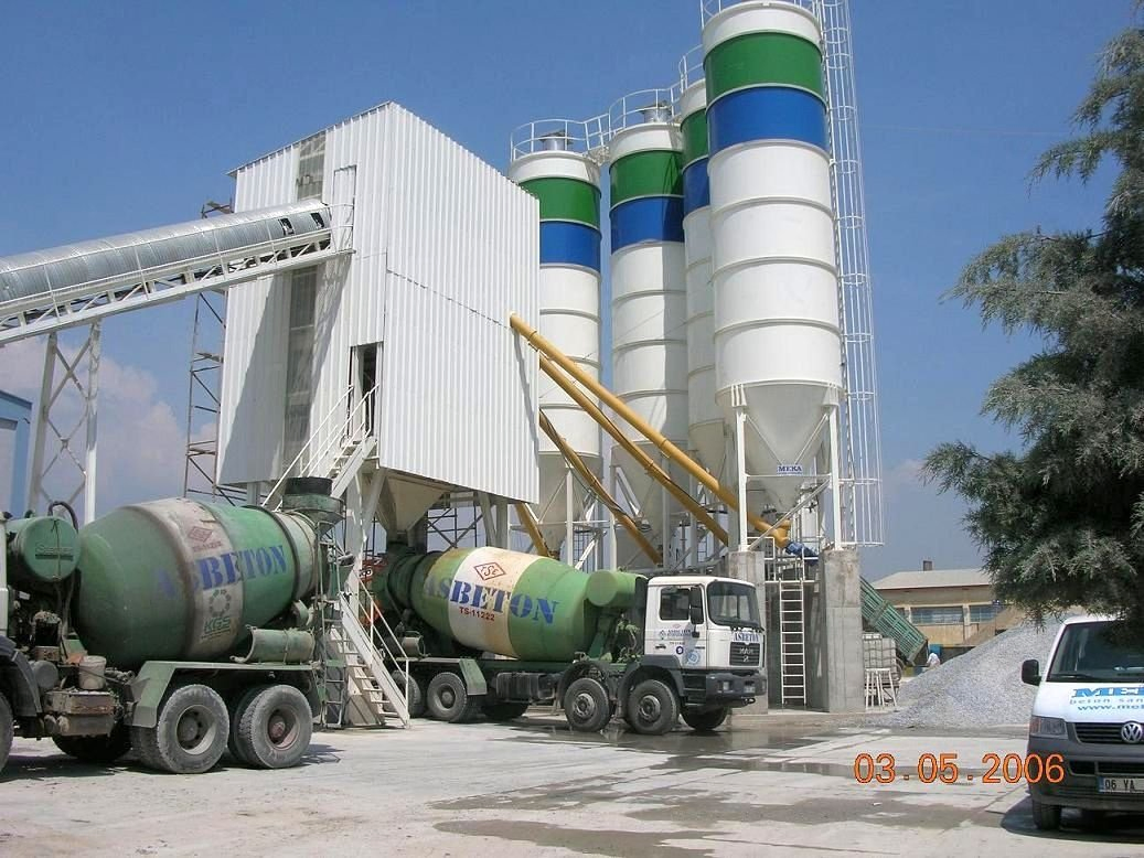 Ready-Mix Concrete Batching Plant with Sicoma Twin Shaft Mixer From China Manufacturer