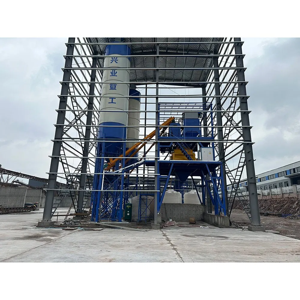 Construction Machinery Cement Plant 180 Cubic Meters Concrete Mixing Plant