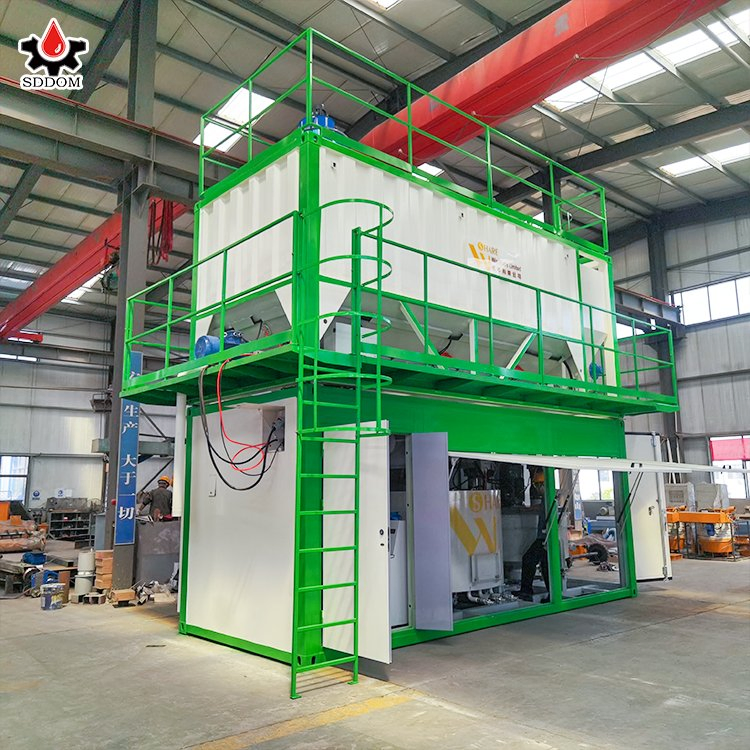 Integrated Design 30m3/H 40m3/H Grout Mixing Plant for Offshore Enginnering Work