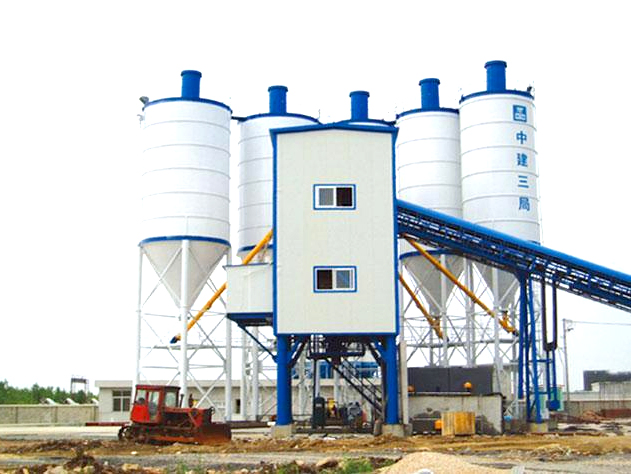 Zoomlion Best Price Portable Small Scale Concrete Batching Plant (HZS60P)