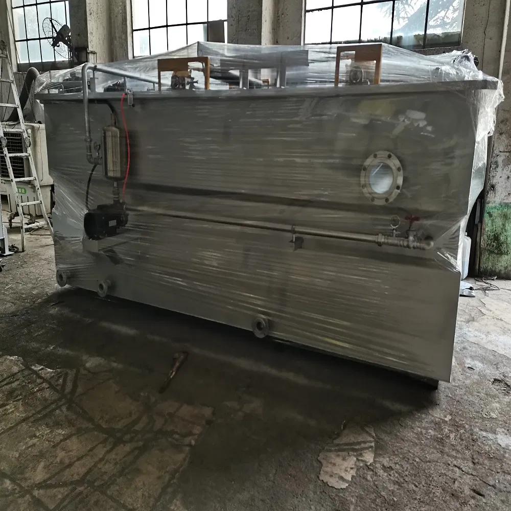 Daf Dissolved Air Flotation Electrocoagulation Plant for Removing Oil Grease