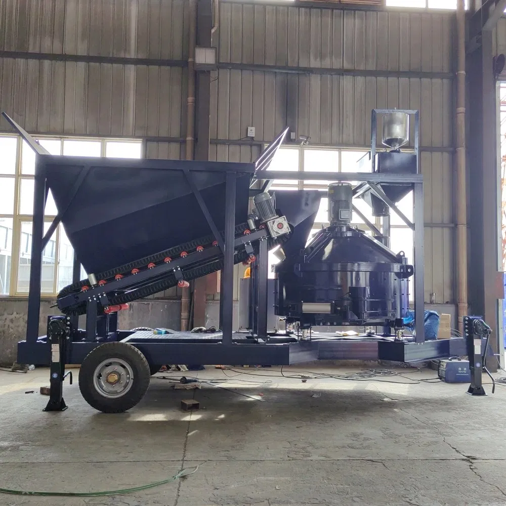 Planetary/Twin Shaft Concrete Mixer Compact Concrete Mixing Plant Small Concrete Batching Plant Cement Mixing Mobile Quipment Machinery for Sale