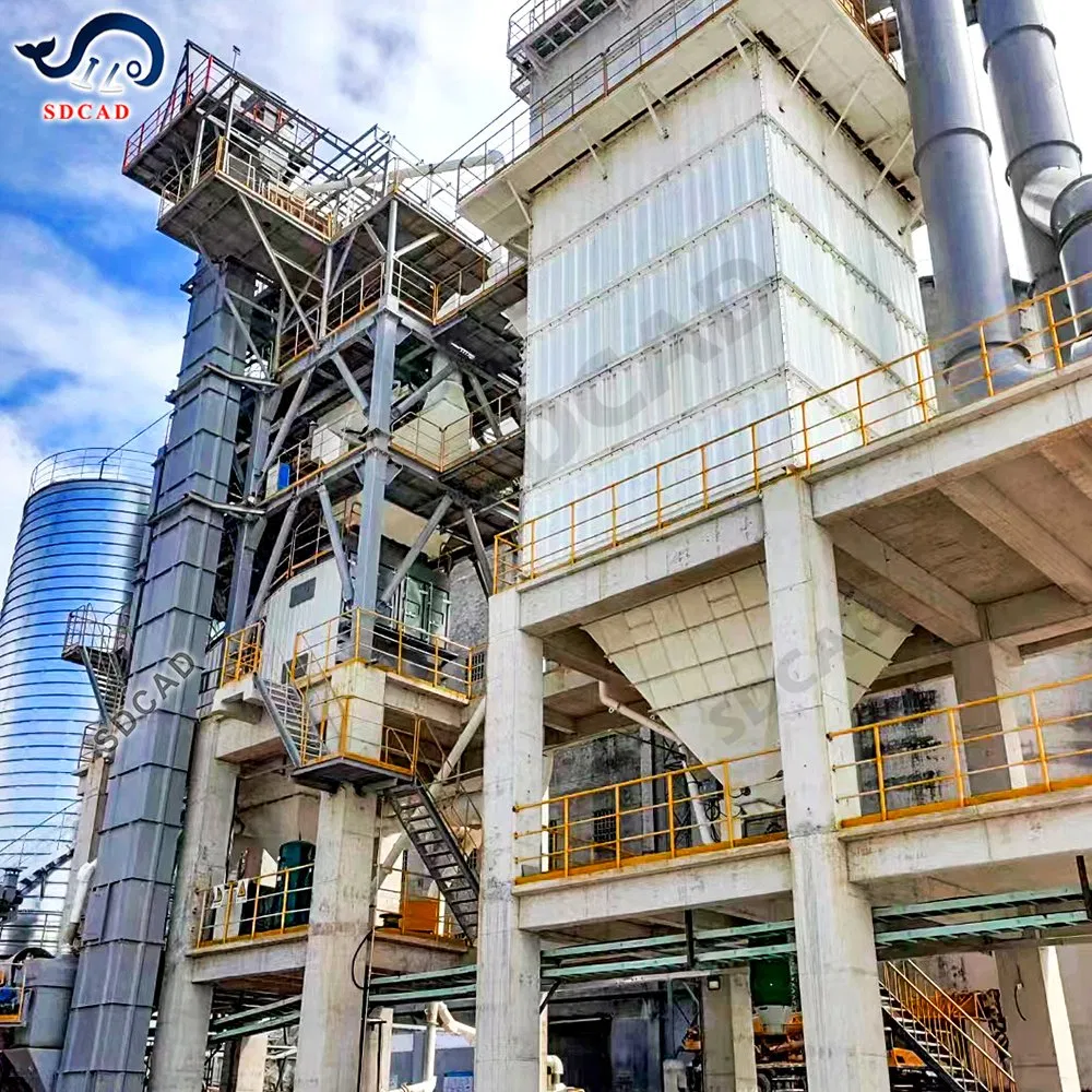 Dry Mix Plant Cement/Sand Batching System Capacity &amp; Automated Control for Construction