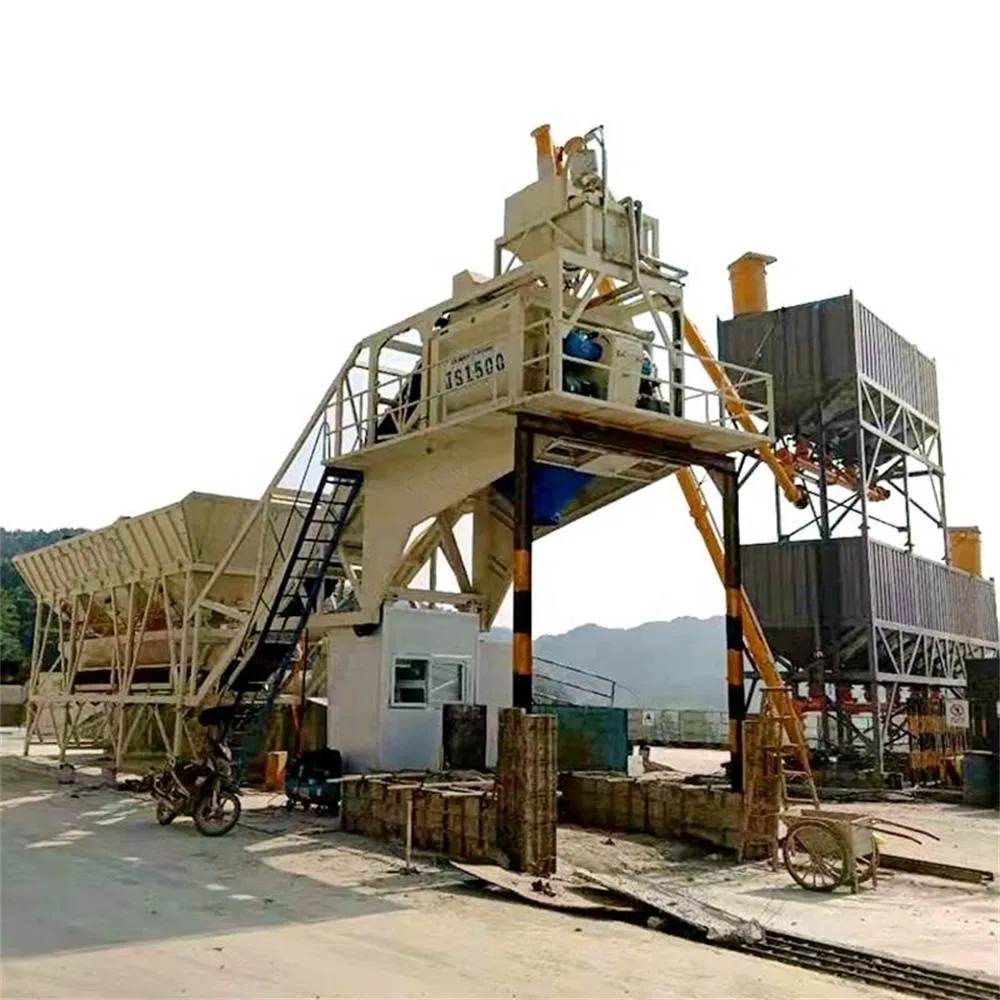 50m³ 60m³ Precast Mobile Concrete Mixing Plant Ready Mix Concrete Plant Concrete Batching and Mixing Plant
