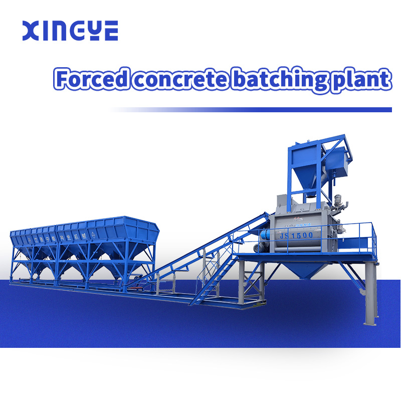 High-Efficiency Portable Concrete Batching Plant for Precast Cement