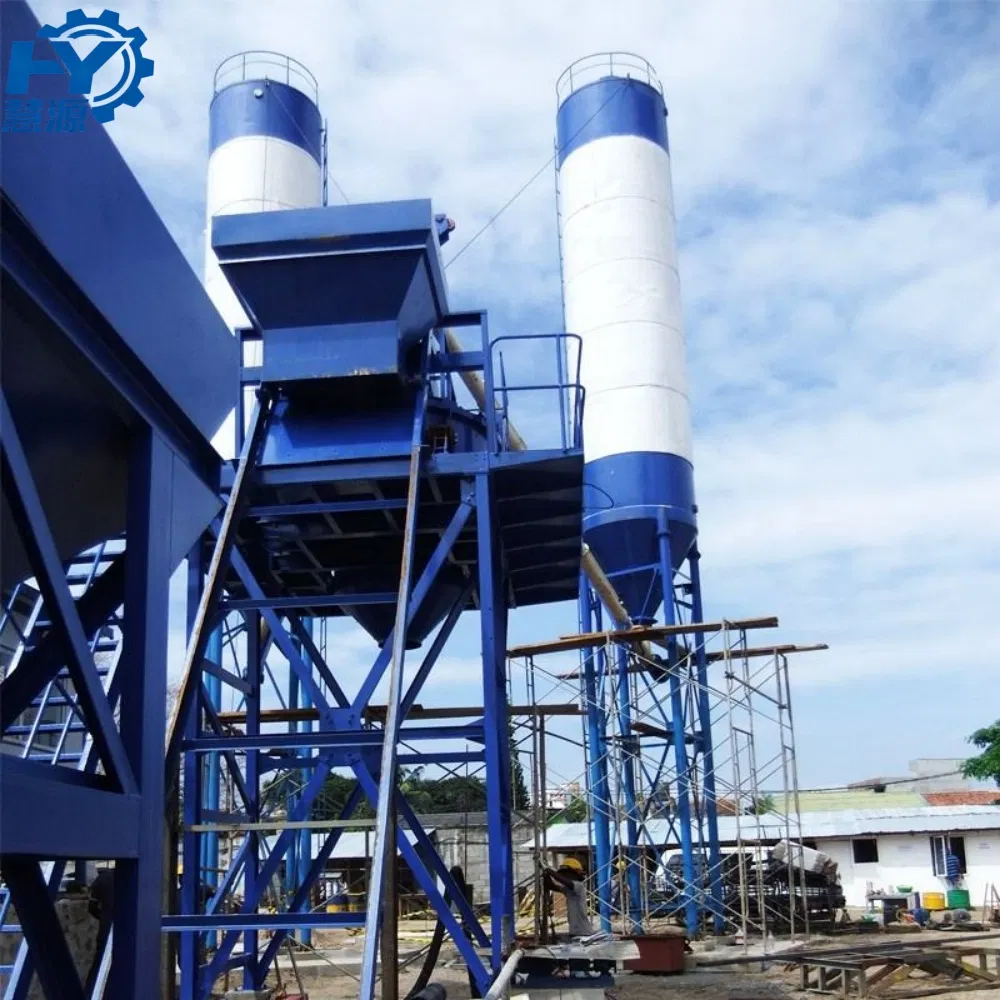 High Capacity Stationary Concrete Batching Plant Concrete Mixing Plant Batching Plant for Sale