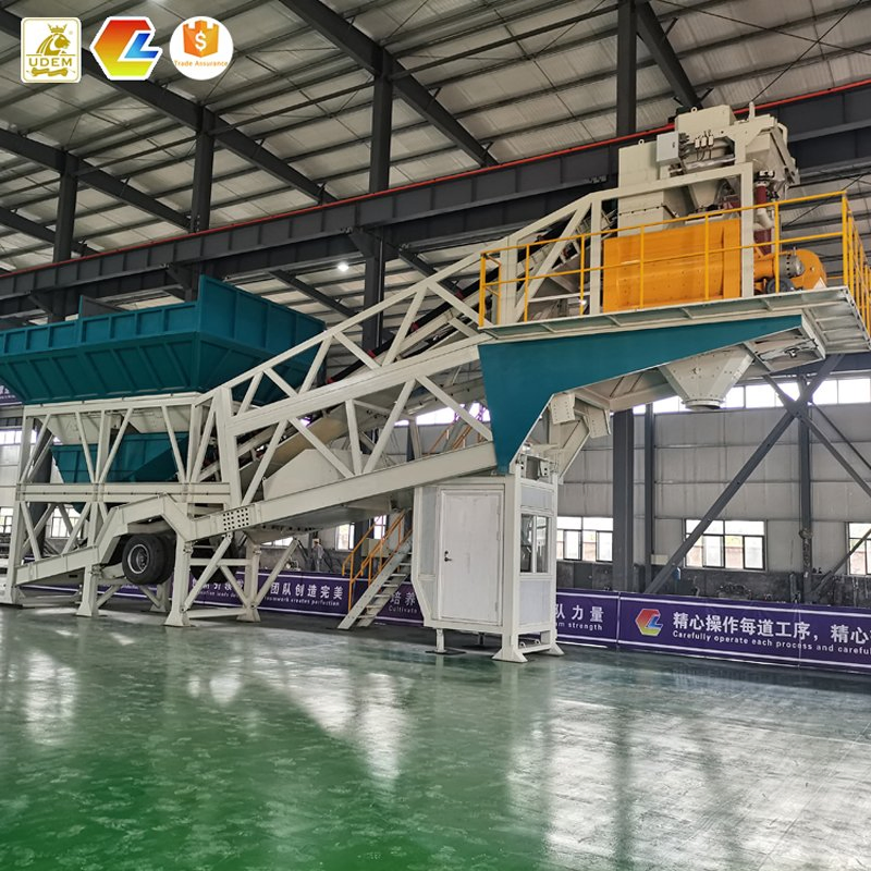 Eco-Friendly Full Closed Structure Concrete Batching Plant Price