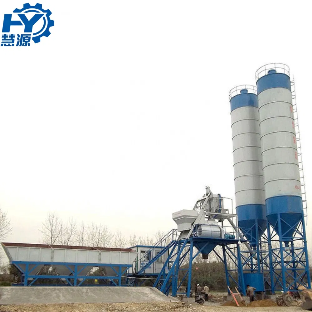Hzs25 Small Scale Efficient Automatic Concrete Batching Plant