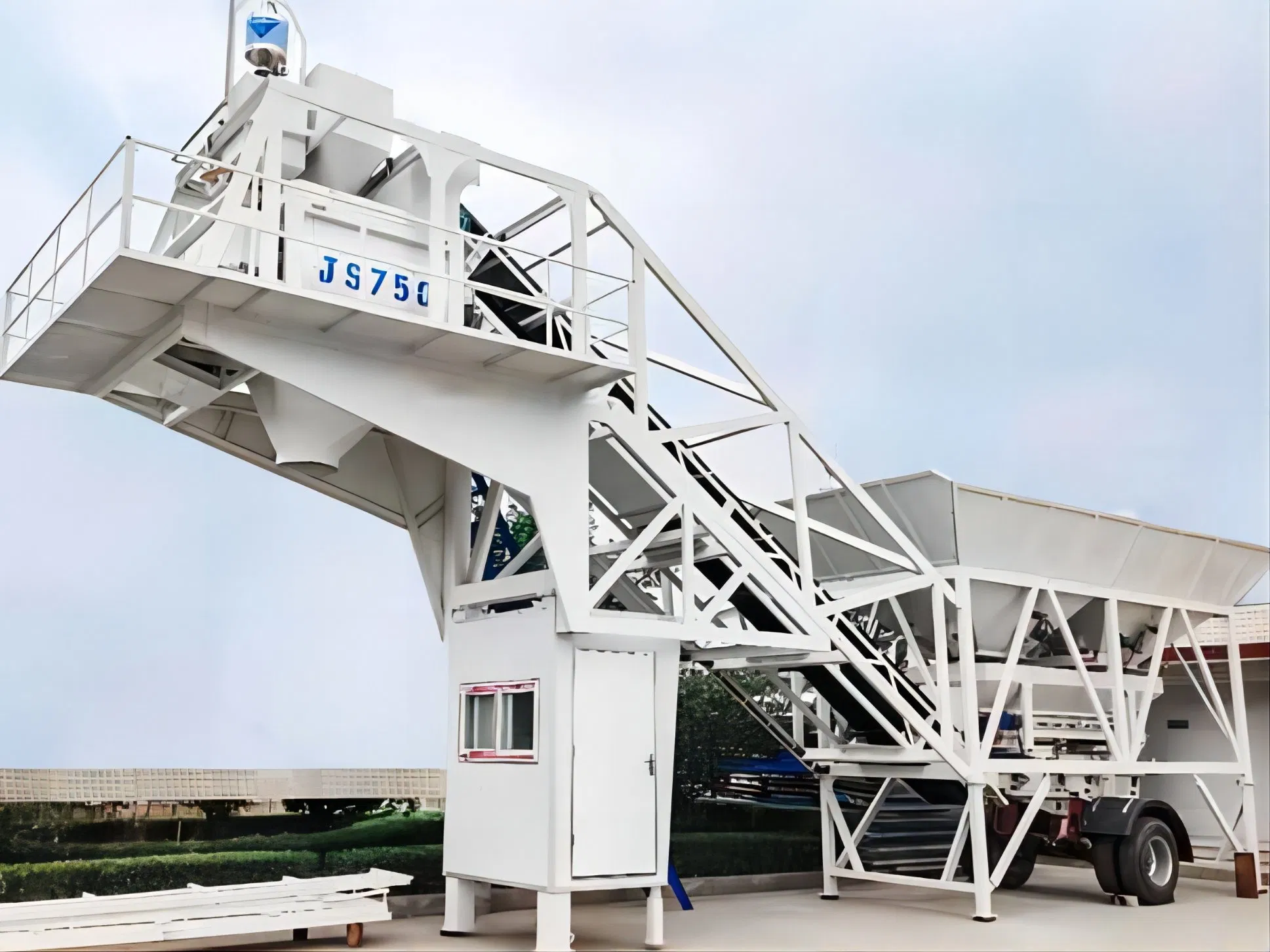 Concret Batching Plant 60 Cubic Meter Per Hour Concrete Plant Cost