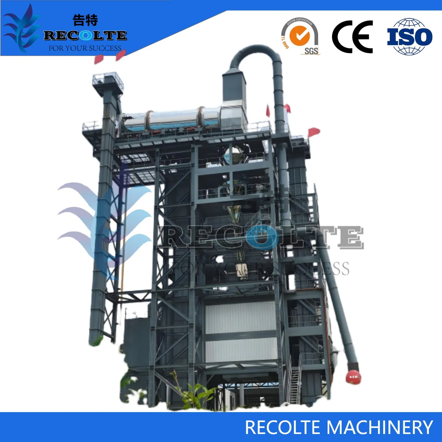 160t /Asphalt Mixing Plant / Asphalt Batching Plant /Eco-Friendly Burner for Reduced Emissions