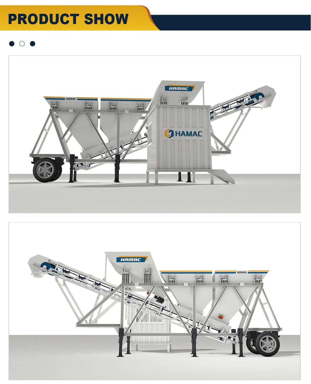 Dry Concrete Batching Plant 2