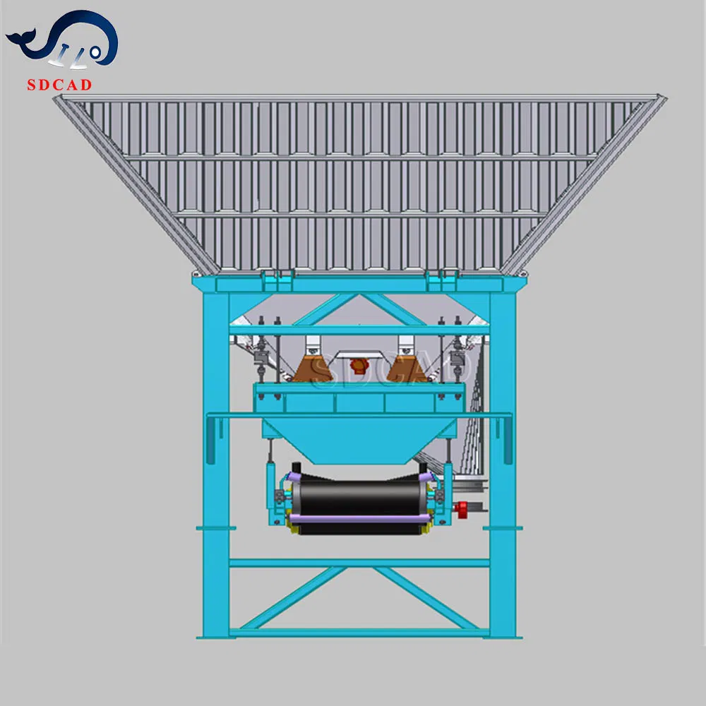 Low Cost Concrete Dry Batching Plant Designed for Small to Medium Scale Construction Needs