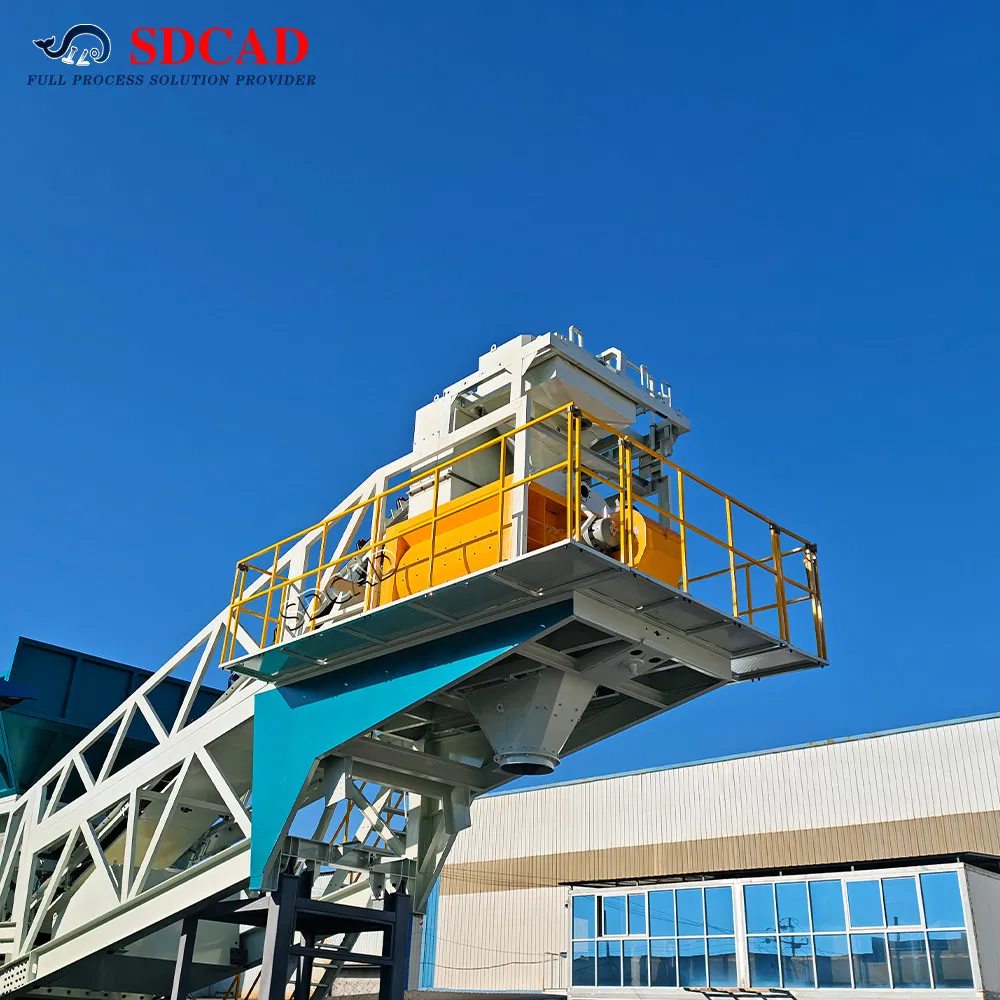 25-100m3/H Modular Concrete Mixing Plant Mobile Concrete Batching Plant for Efficient Solution