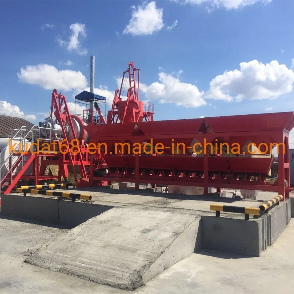 10tons Per Hour Capacity Mobile Asphalt Mixer Plant Qcq10