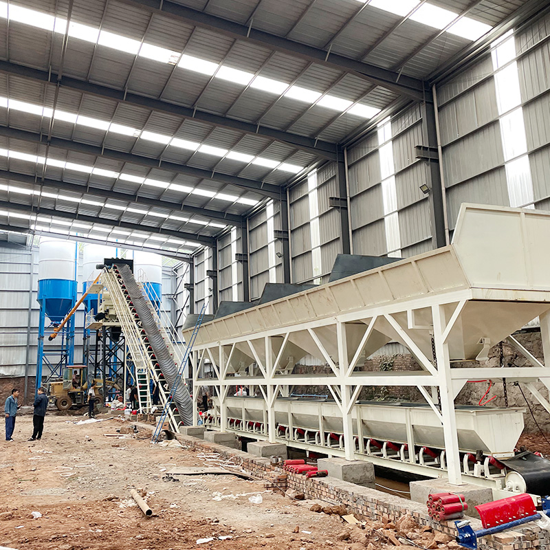 Factory Price Stationary Yg50 Yg75 Yg100 Fixed Concrete Mixing Plant 50-120m3/H for Commercial Ready Mix Production