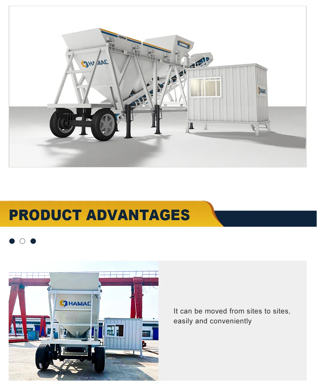 Dry Concrete Batching Plant 3