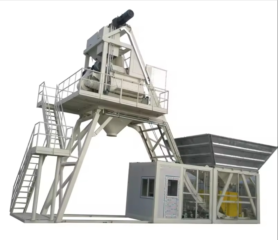 Fast Moving Quick Rack Concrete Mixing Plant Concrete Batching Plant for Sale