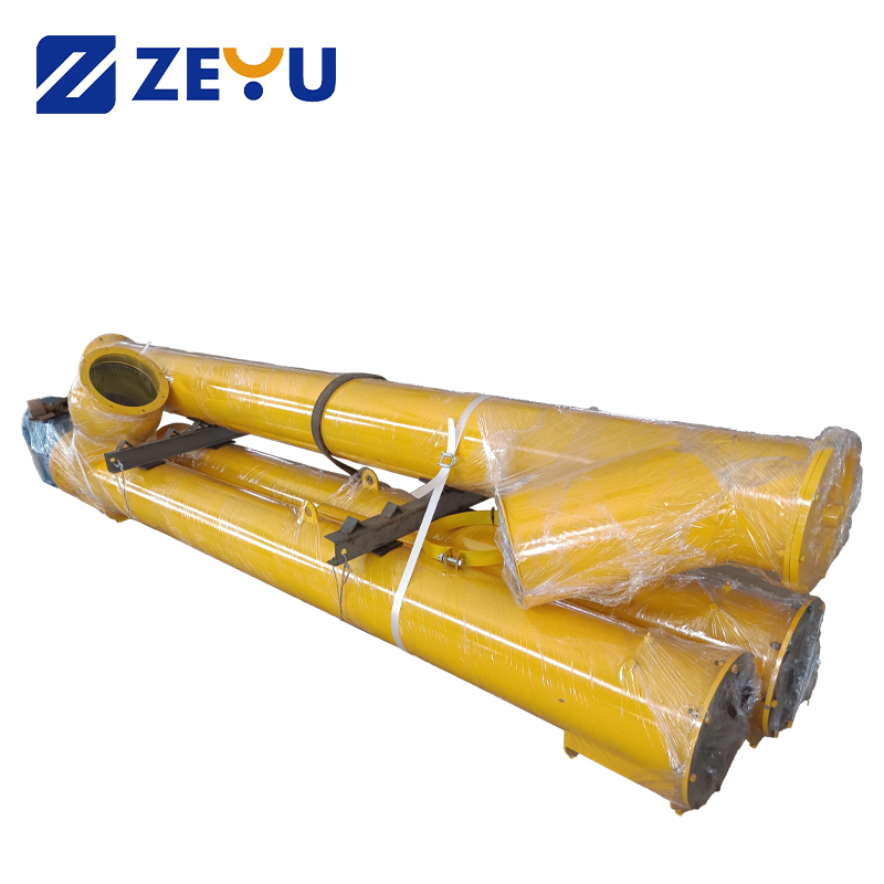 High-Efficiency Cement Screw Conveyor for Concrete Batching Plants Customizable