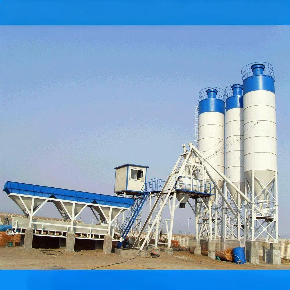 Hzs75 M3/H Compact Size Concrete Batching Plant: Space-Saving Solution for Sites