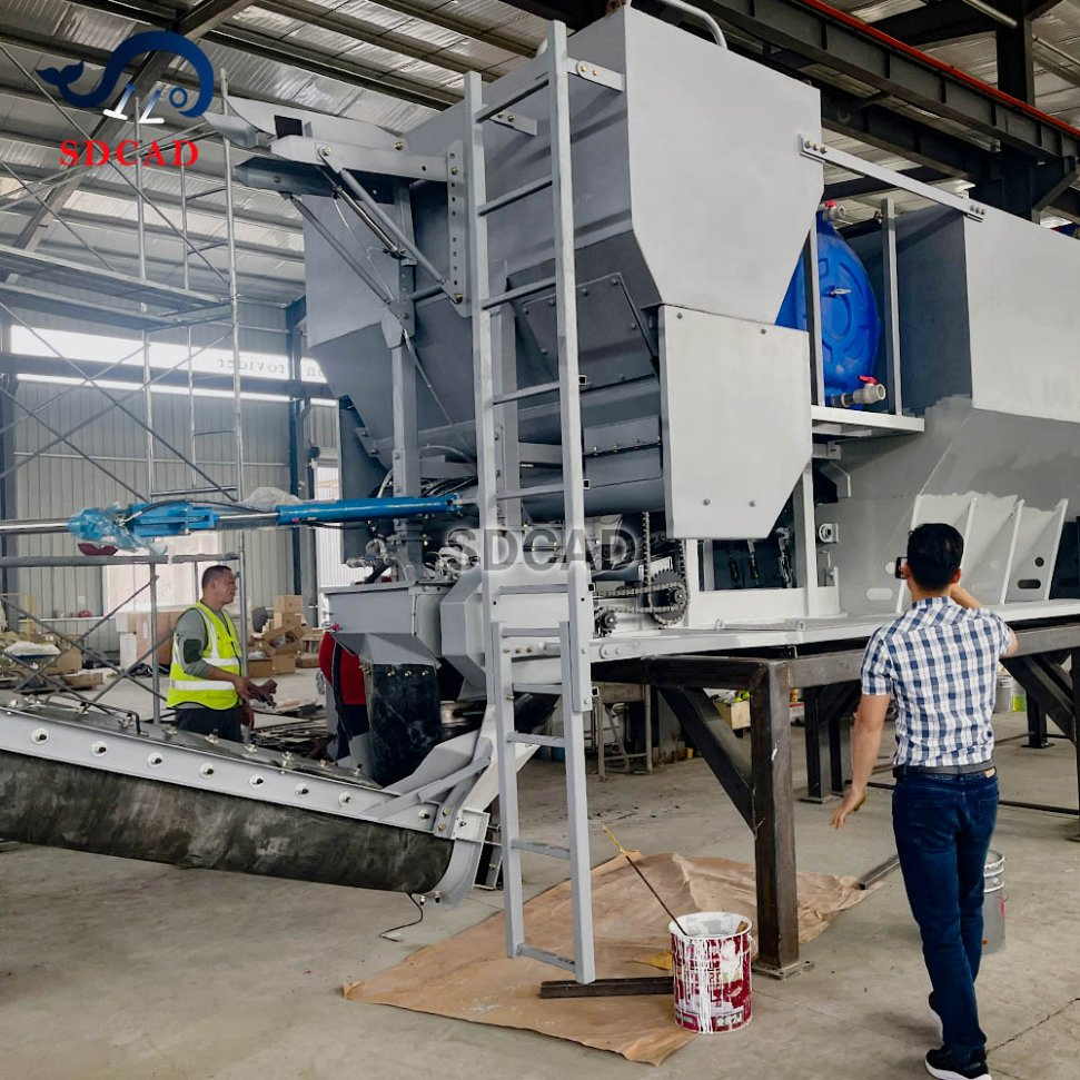Volumetric Concrete Batching Plant Compact Structure for Urban Jobsite Operations