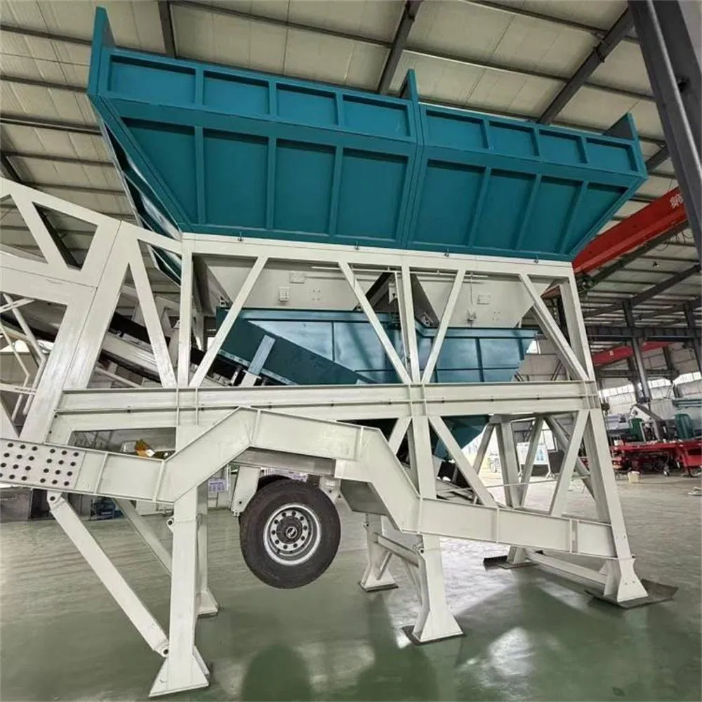 Forced Mini Concrete Batching Plant Concrete Mixing Plant Construction High Quality Durable Customizable
