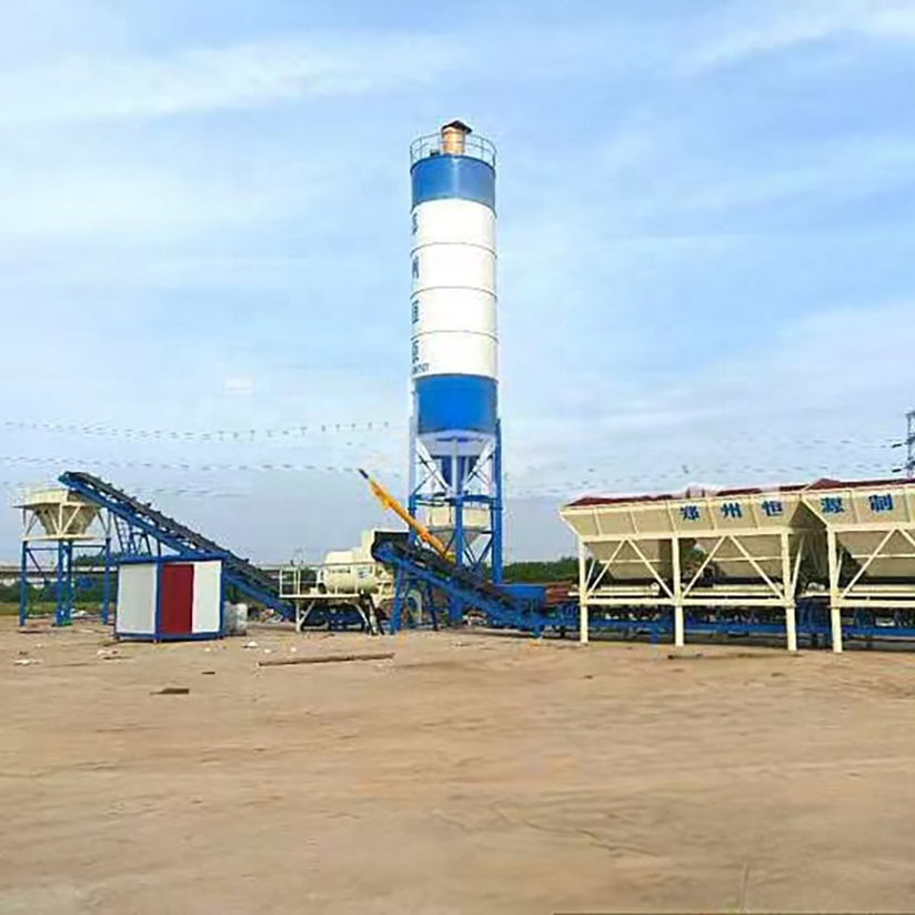 China Customized Stabilized Soil Mixing Plant Continuous Dry Mixing Plant Concrete Batching Plant Auto with Belt