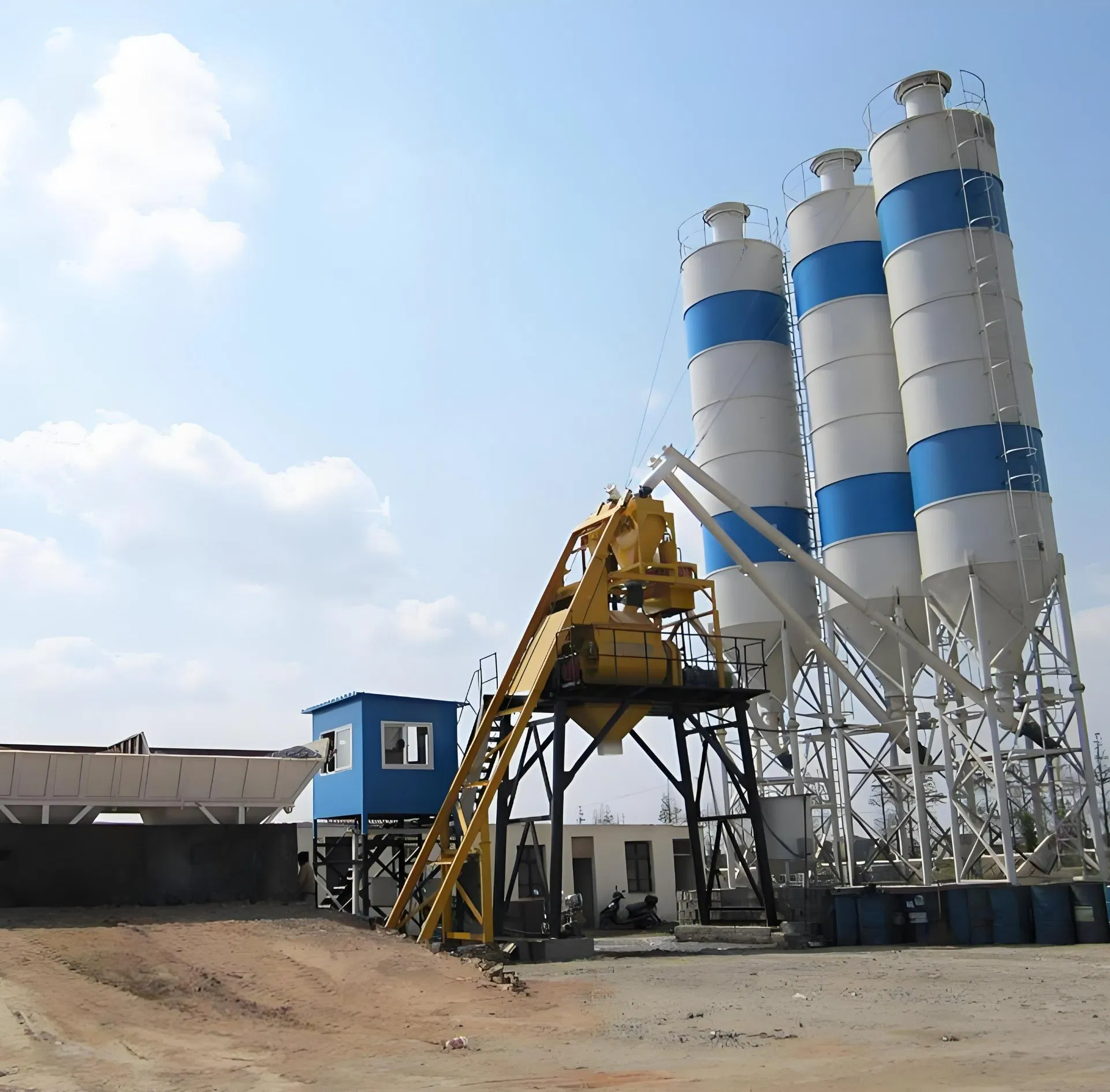 75m³/H Concrete Mixing Plant / Concrete Batching Plant / Concrete Mixer / High Quality