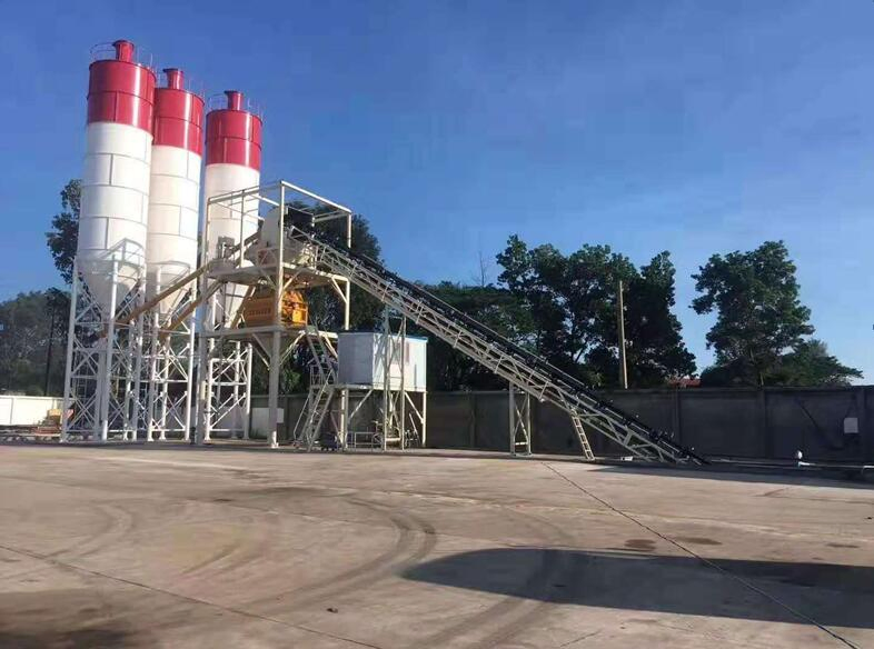 180m3/H 3cbm Twin Shaft Mixer Concrete Batching Plant for Sale