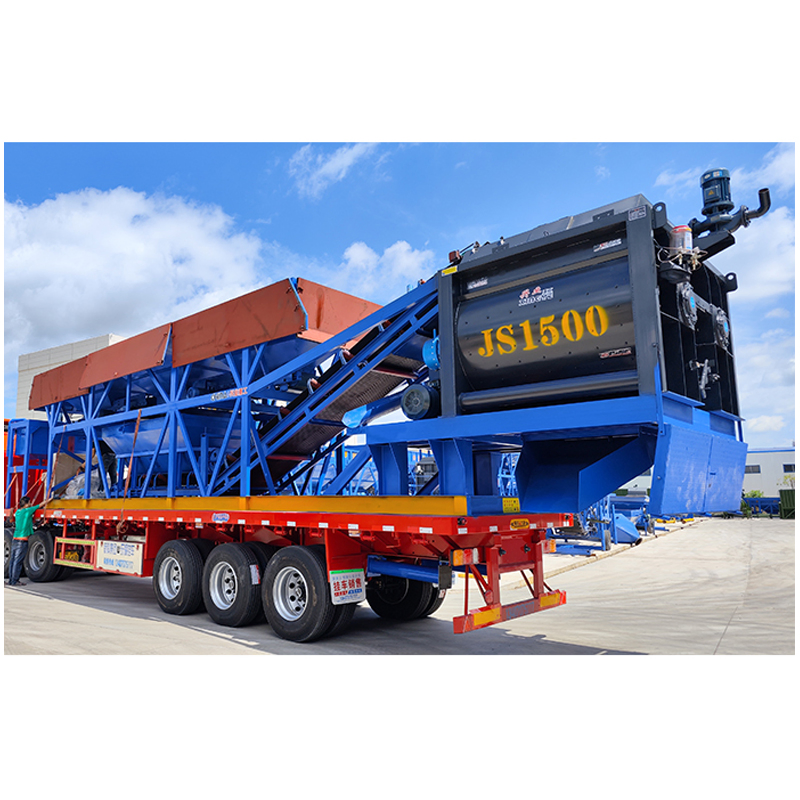 Xingye Free Foundation Mobile Ready Hzs90 Concrete Batching Mixing Plant Price