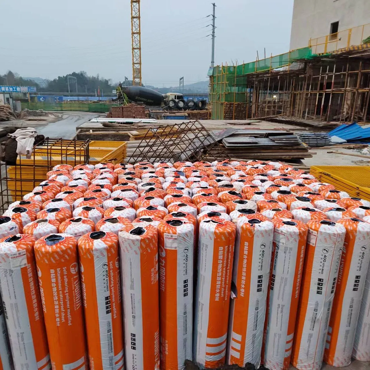 3mm/4mm Polyester-Backed Self-Adhesive Polymer Modified Asphalt