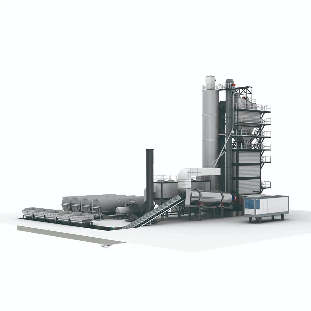 Eco-Friendly Asphalt Batching Plant with 1-Year Core Components Warranty