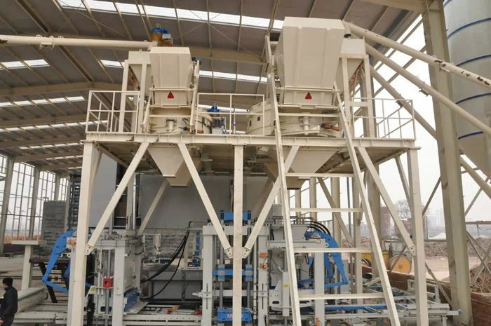 Precast Concrete Batching Plant with Planetary Mpc 1250 Mixer