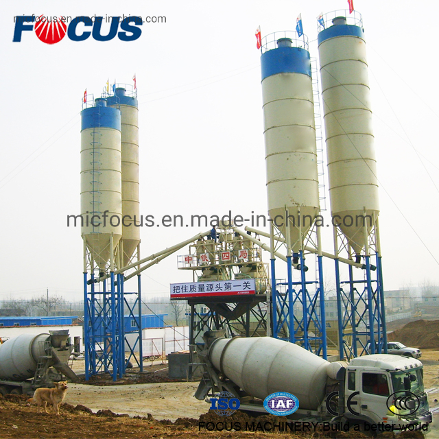 Hzs25 25m3/H Small Concrete Batching Plant for Sale
