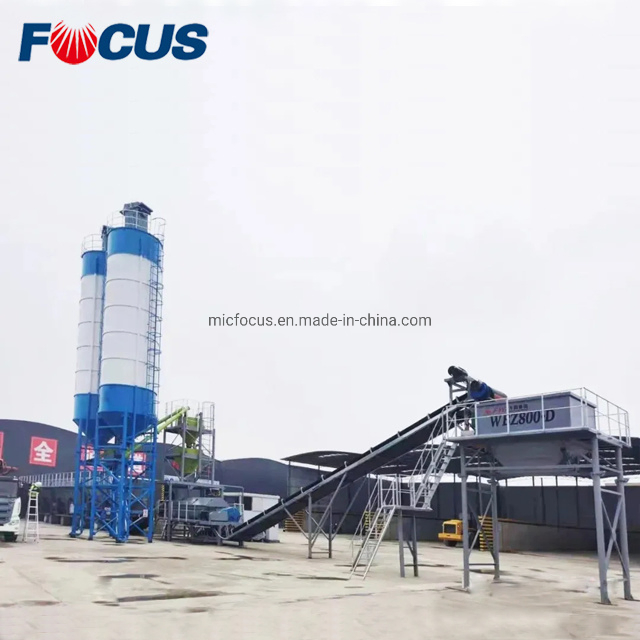 300t Mobile Stabilization Soil Mixing Machine Mobile Portable Cement Batching Plant Fly Ash Mixing Plant