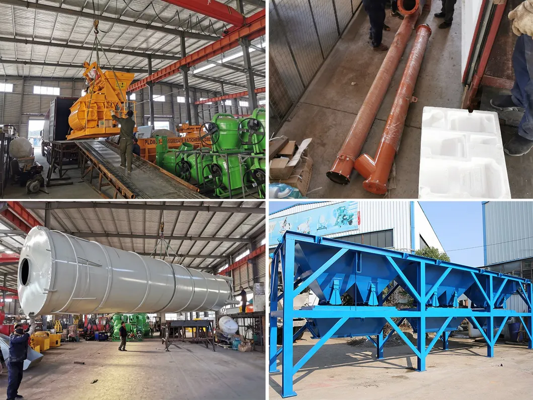 Mixing station main accessories