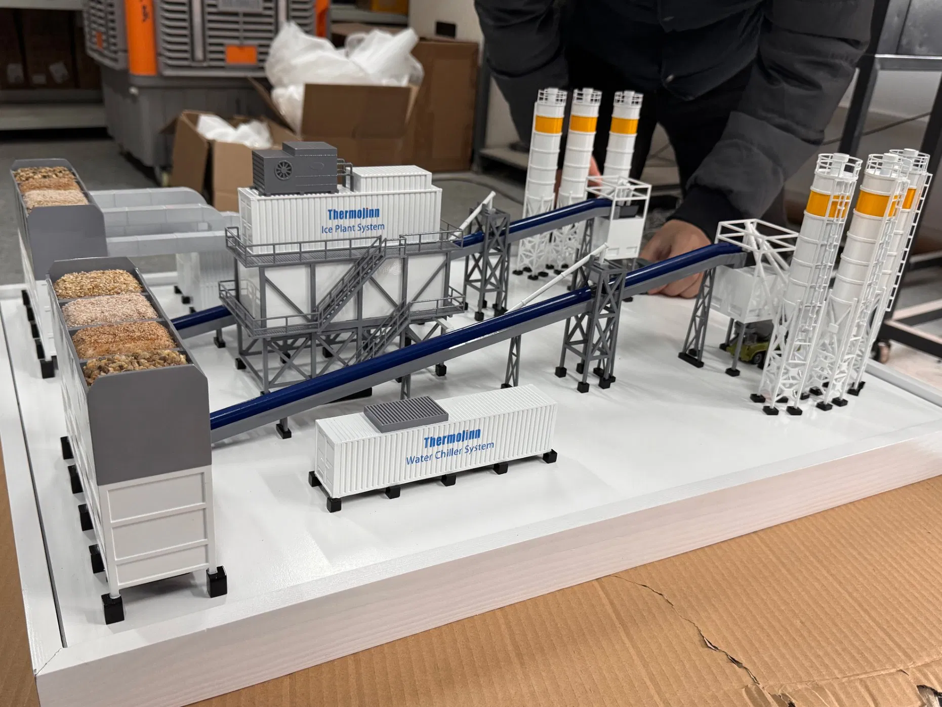 Water Chiller and Ice Maker System Customizable Cooling Solution for Concrete Ready Mix and Precast Batching