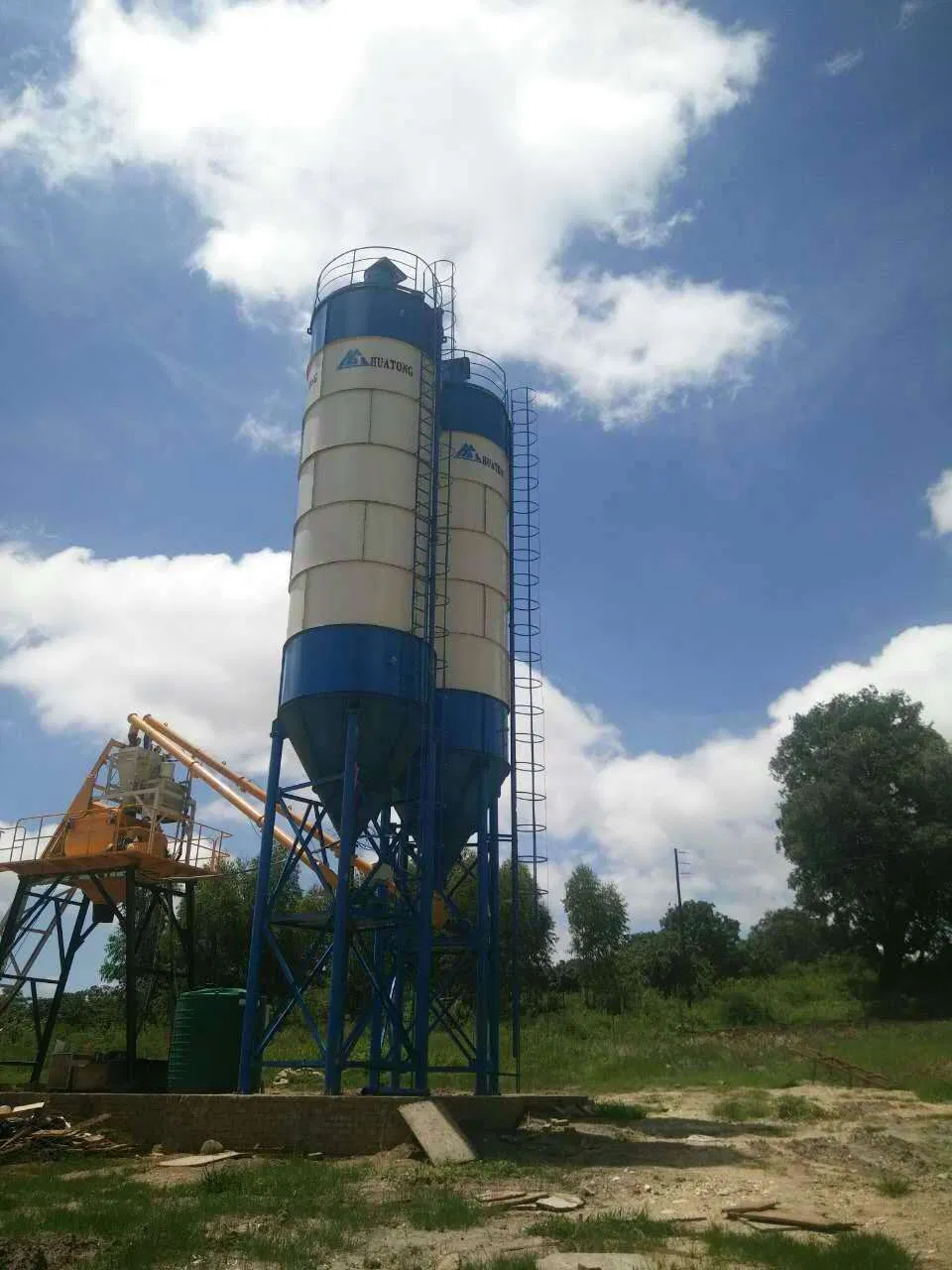 Precast Concrete Batching Plant with Sicoma Planetary Mpc Mixer